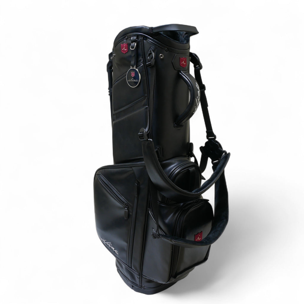 Iliac Golf Stand Caddie Bag PuristⅡ Vintage Black イリアック スタンド キャディバッグ ピュアリストⅡ ビンテージ ブラック