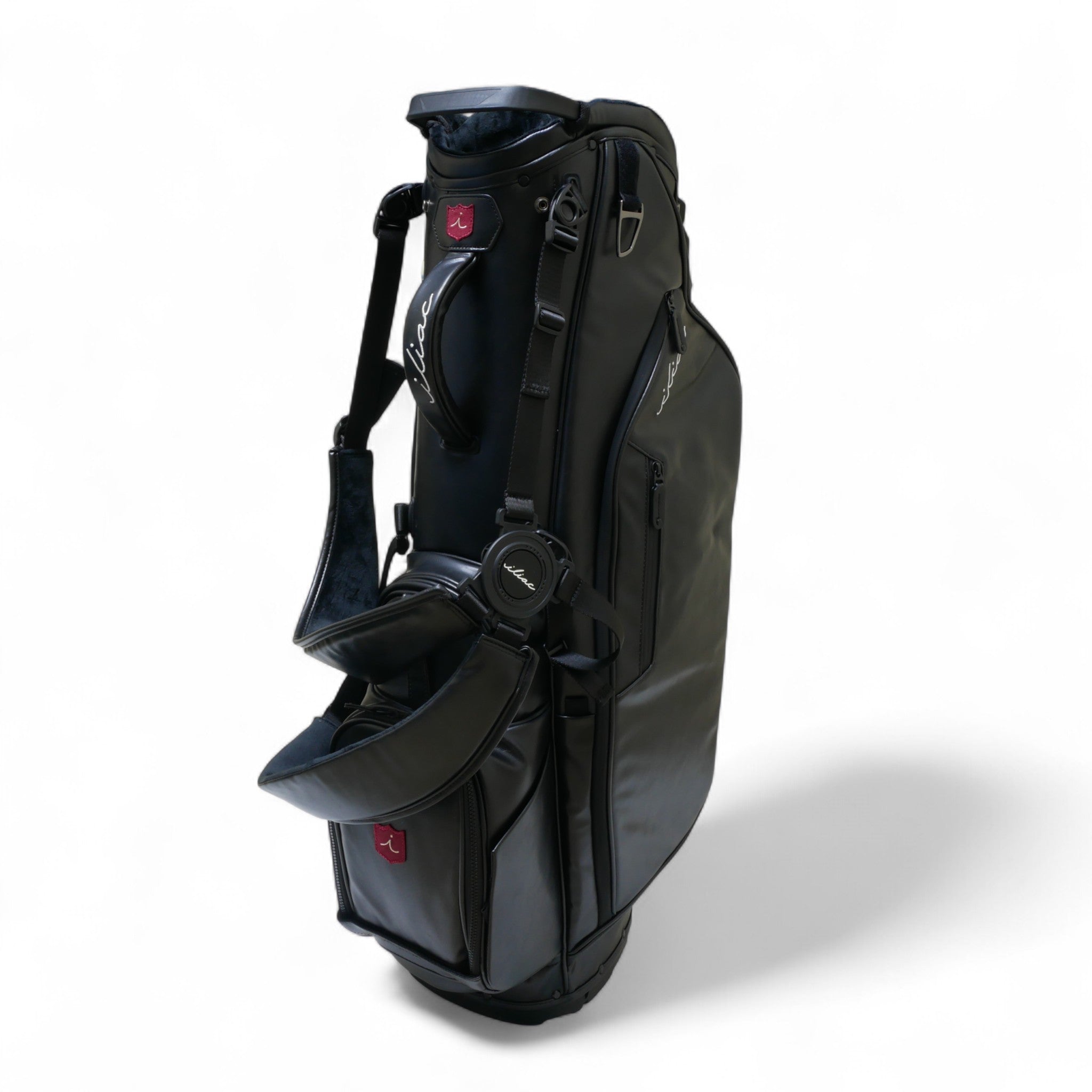 Iliac Golf Stand Caddie Bag PuristⅡ Vintage Black イリアック スタンド キャディバッグ ピュアリストⅡ ビンテージ ブラック