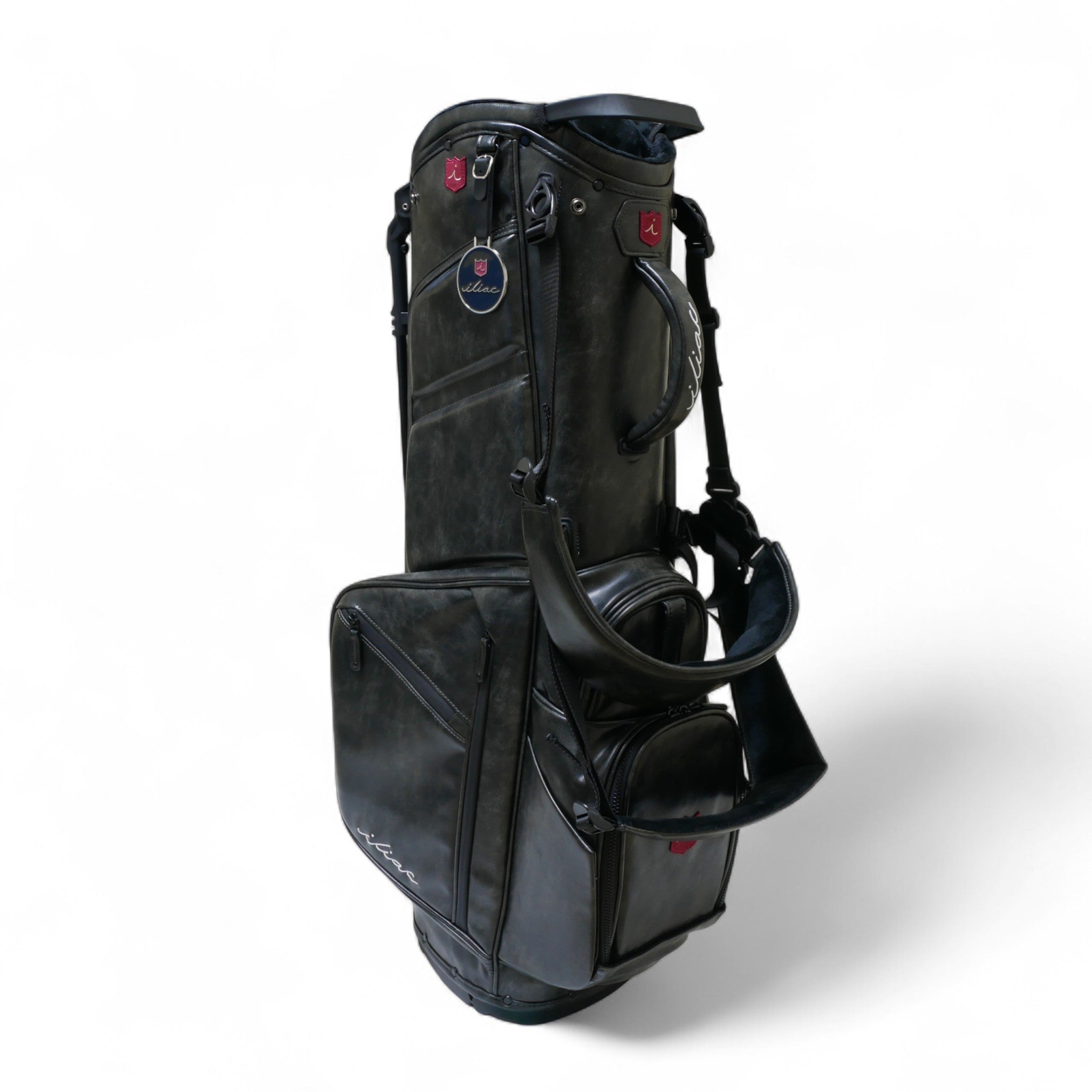 Iliac Golf Stand Caddie Bag PuristⅡ Vintage Gray イリアック スタンド キャディバッグ ピュアリストⅡ ビンテージ グレー