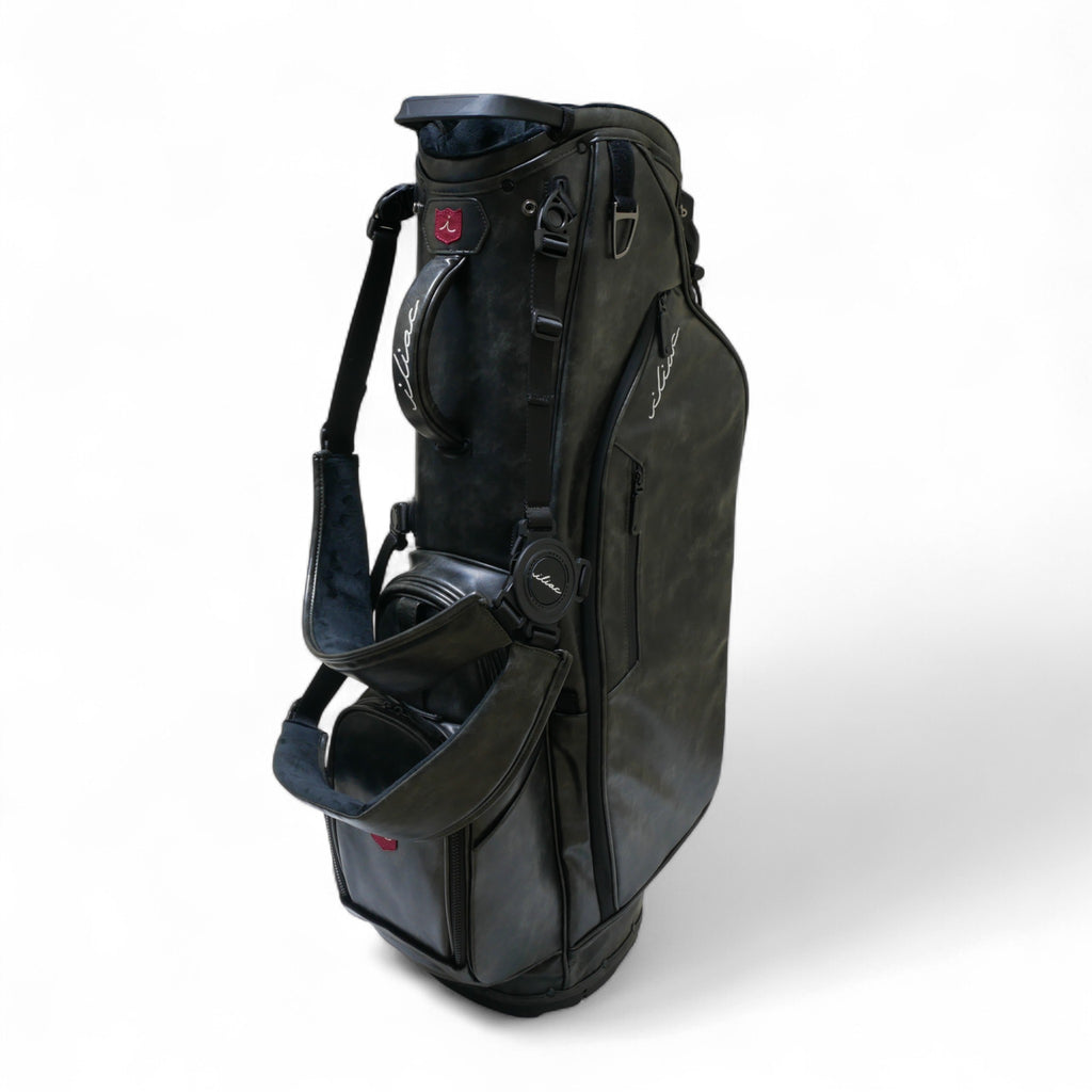 Iliac Golf Stand Caddie Bag PuristⅡ Vintage Gray イリアック スタンド キャディバッグ ピュアリストⅡ ビンテージ グレー