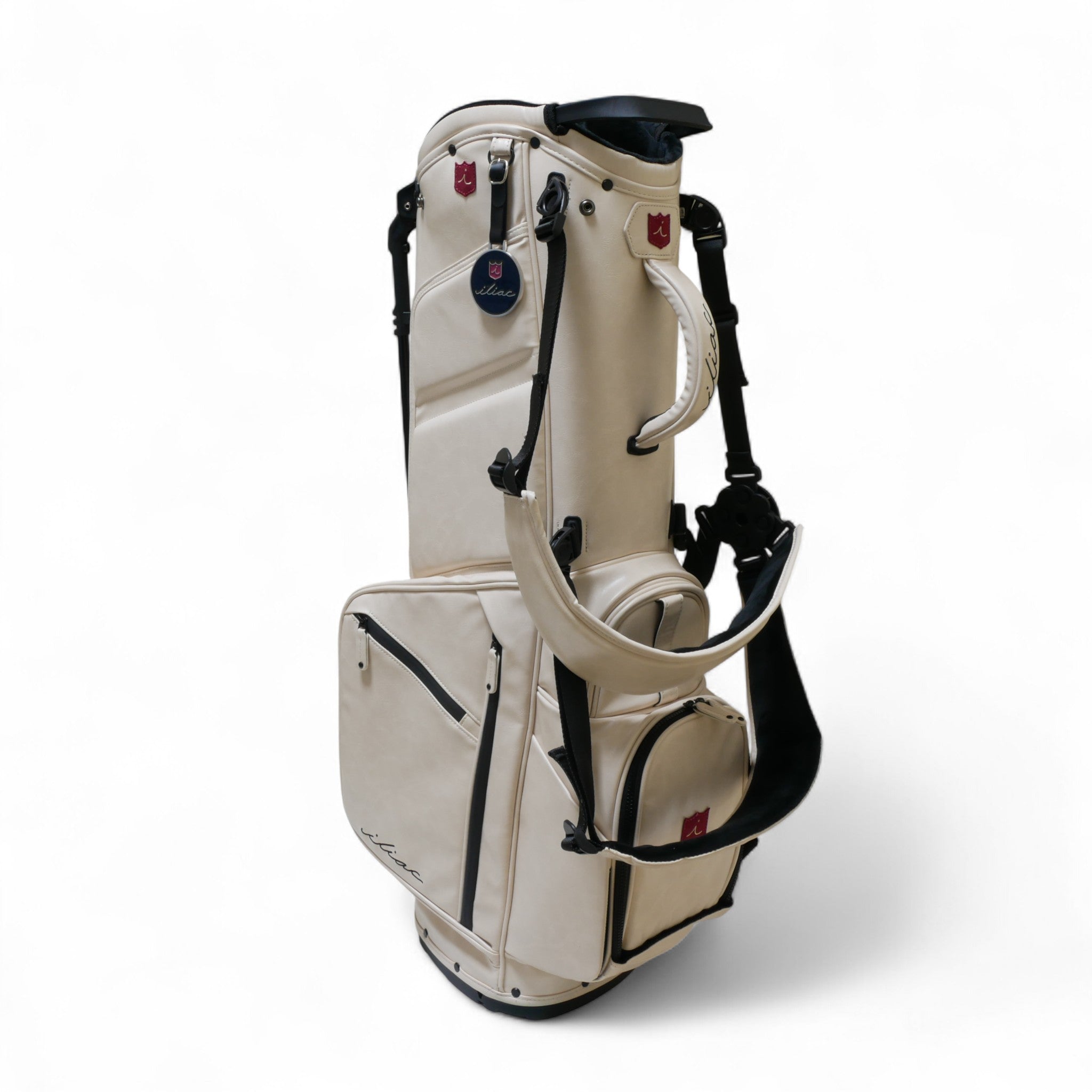 Iliac Golf Stand Caddie Bag PuristⅡ White イリアック スタンド キャディバッグ ピュアリストⅡ ホワイト