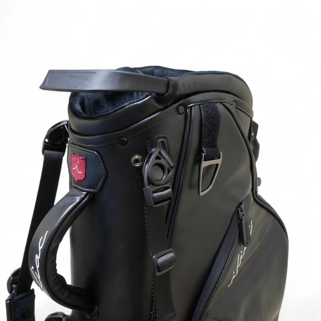 Iliac Golf Stand Caddie Bag PuristⅡ Vintage Black イリアック スタンド キャディバッグ ピュアリストⅡ ビンテージ ブラック