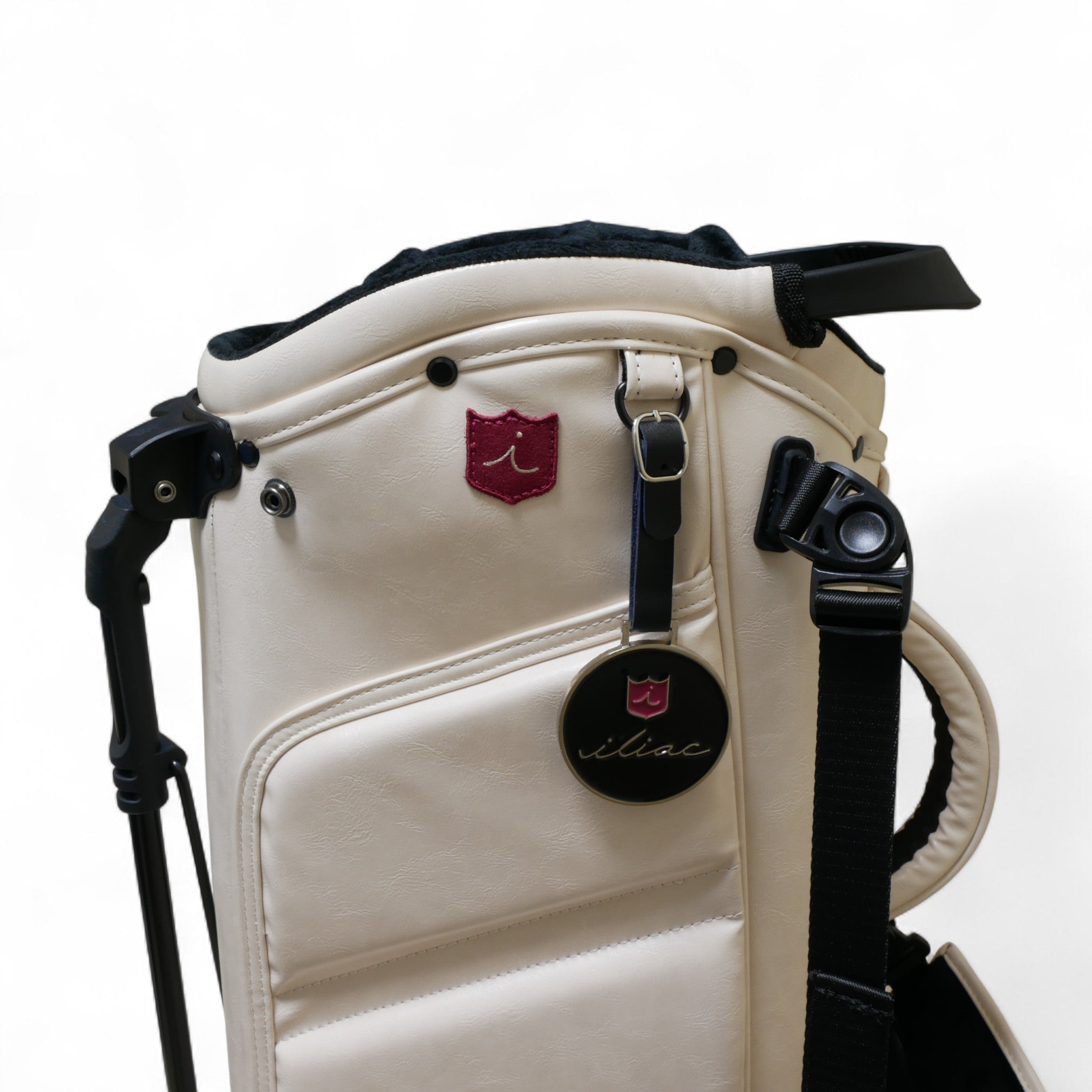 Iliac Golf Stand Caddie Bag PuristⅡ White イリアック スタンド キャディバッグ ピュアリストⅡ ホワイト
