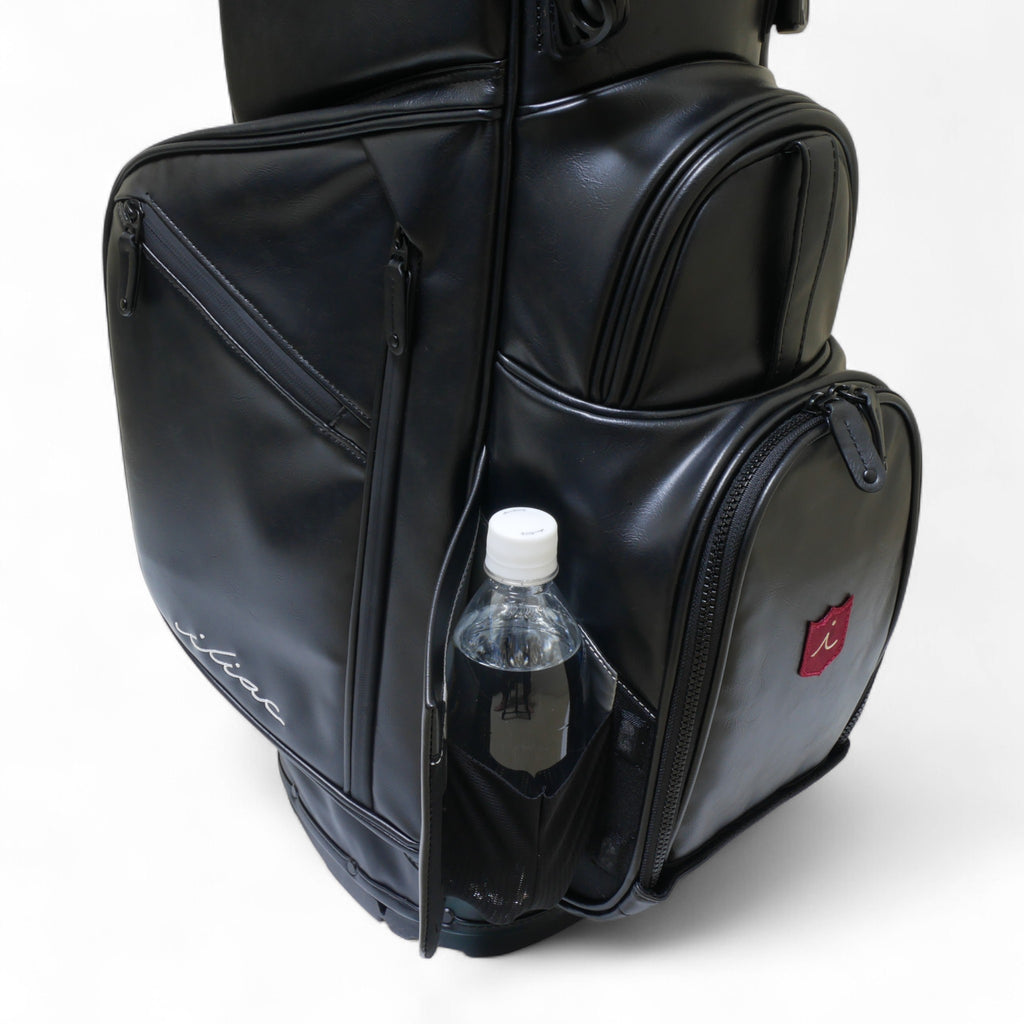 Iliac Golf Stand Caddie Bag PuristⅡ Vintage Black イリアック スタンド キャディバッグ ピュアリストⅡ ビンテージ ブラック