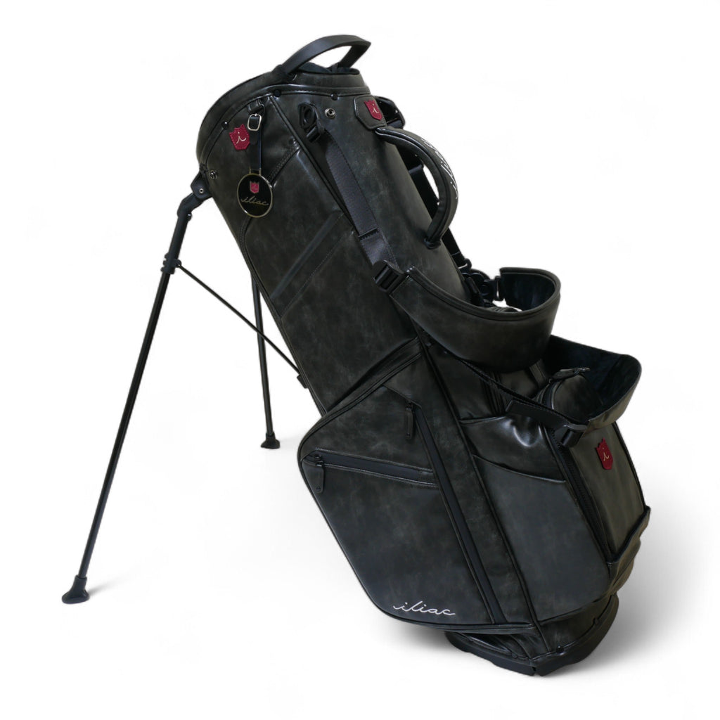 Iliac Golf Stand Caddie Bag PuristⅡ Vintage Gray イリアック スタンド キャディバッグ ピュアリストⅡ ビンテージ グレー
