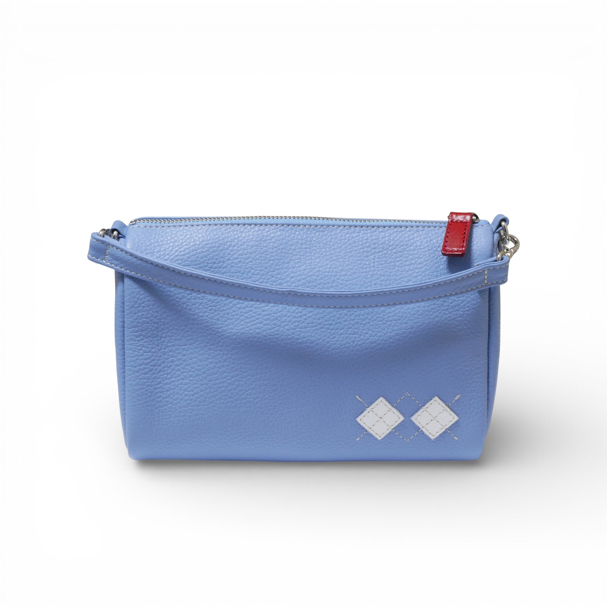 Iliac Golf Pouch Shurink Sax Blue イリアック ラウンド ポーチ シュリンク サックス ブルー