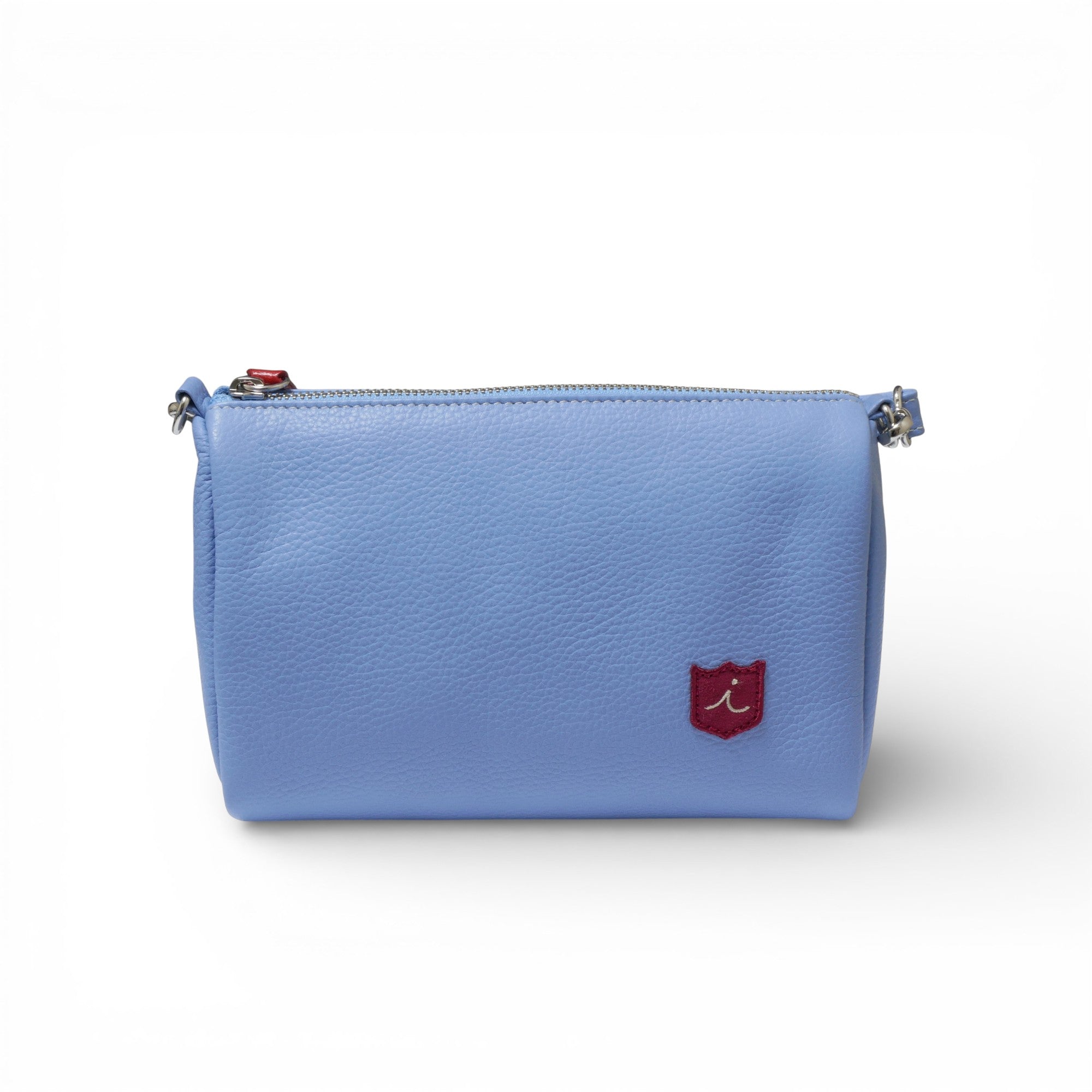 Iliac Golf Pouch Shurink Sax Blue イリアック ラウンド ポーチ シュリンク サックス ブルー