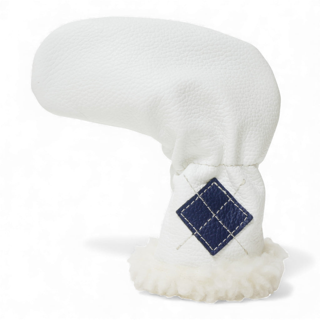 Iliac Golf Cloud Puttercover White × Navy イリアックゴルフ クラウド パターカバー ホワイト x ネイビー
