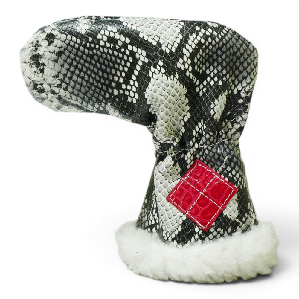 Iliac Golf Cloud Premium Puttercover Python × Red Croco イリアックゴルフ プレミアム クラウド パターカバー パイソン × レッドクロコ