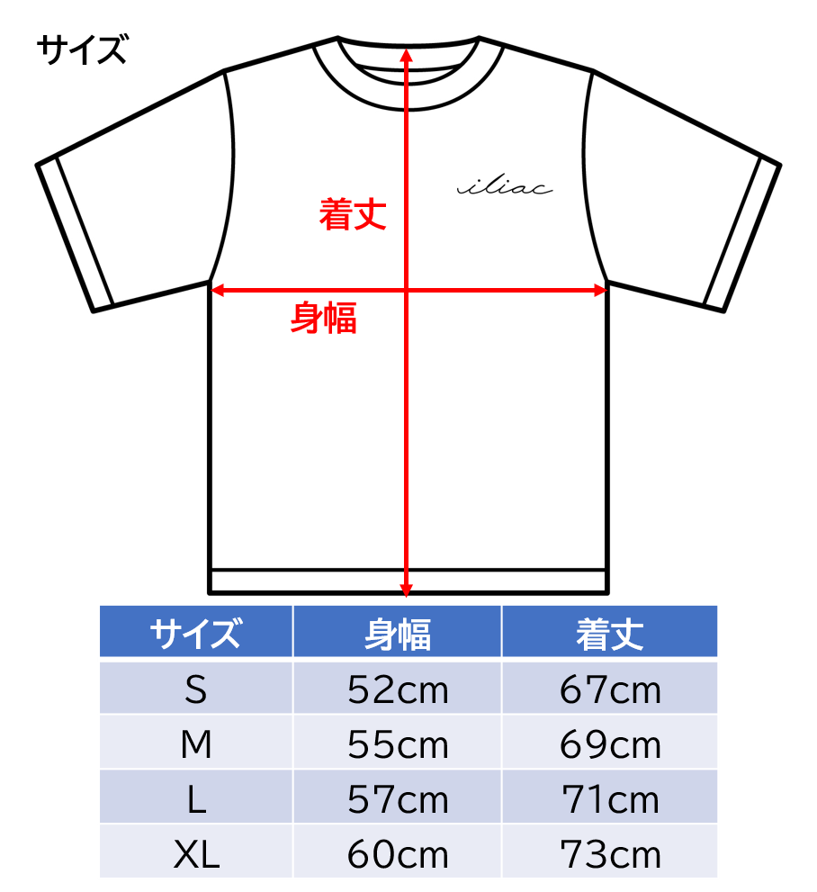 Iliac Golf T-Shirts TimelessⅡ Black イリアック Tシャツ タイムレスⅡ ブラック