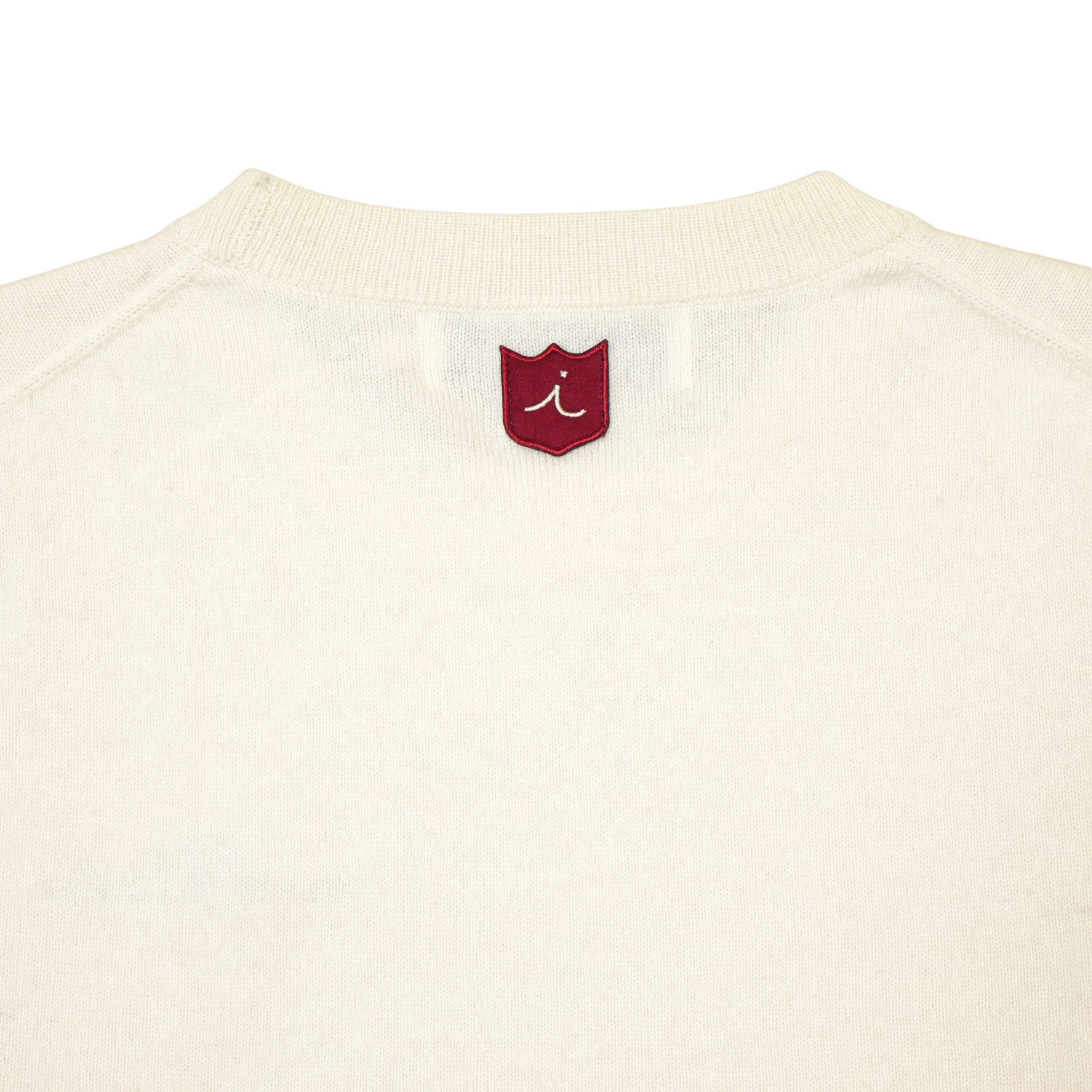 Iliac Golf Cashmere Sweater White イリアックゴルフ カシミヤ セーター ホワイト