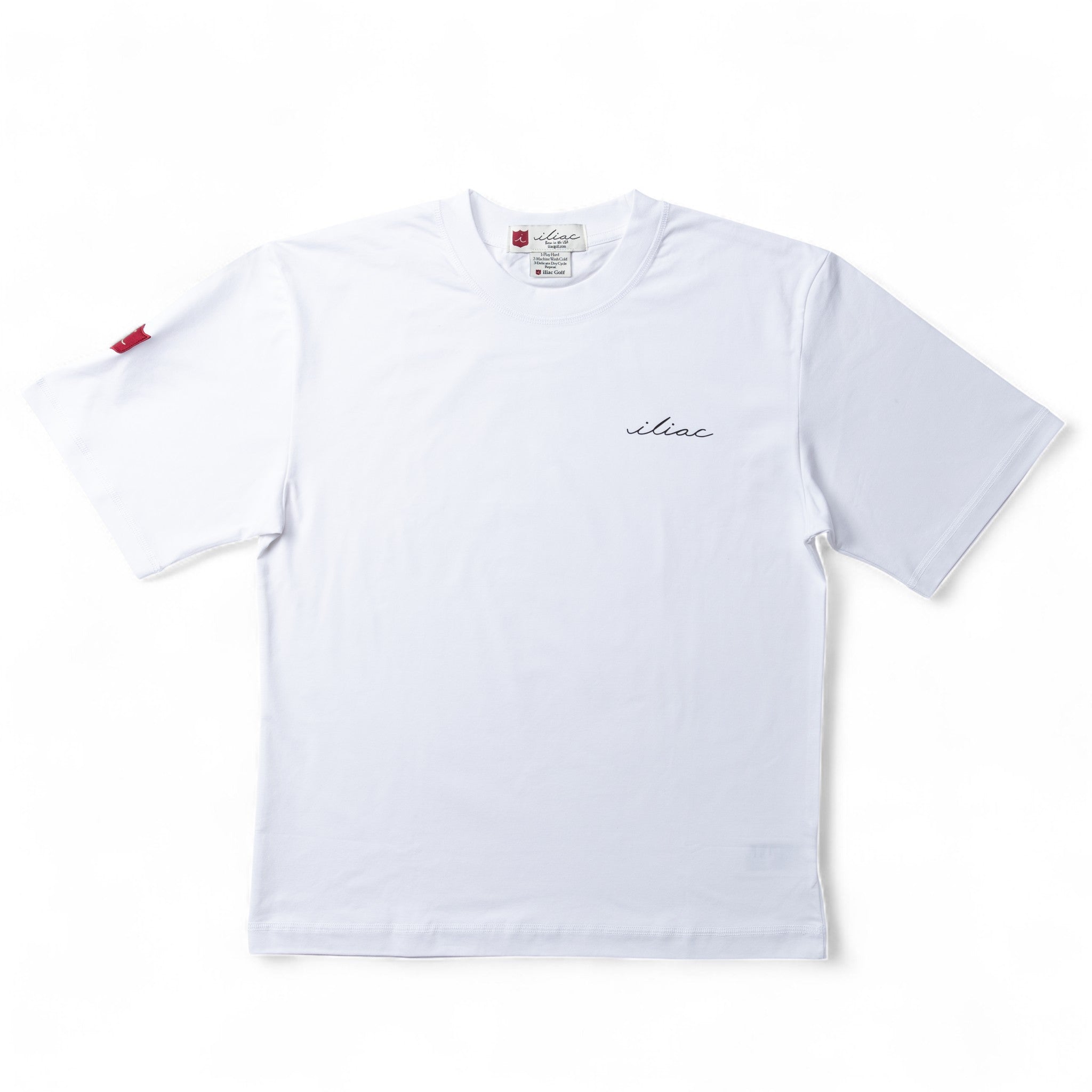 Iliac Golf T-Shirts TimelessⅡ White イリアック Tシャツ タイムレスⅡ ホワイト