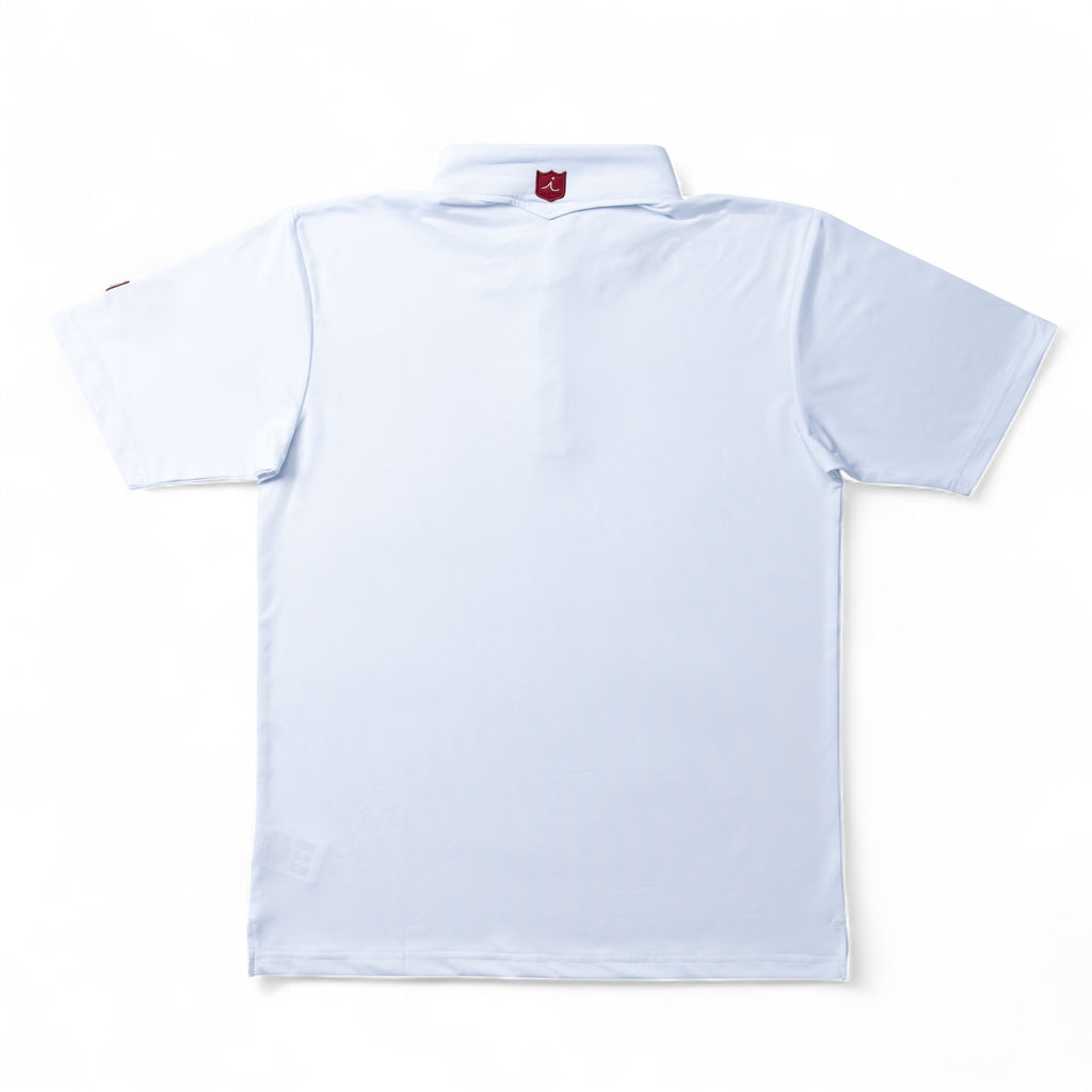 Iliac Golf Polo Shirts Solid Series White イリアック ポロシャツ ソリッドシリーズ ホワイト