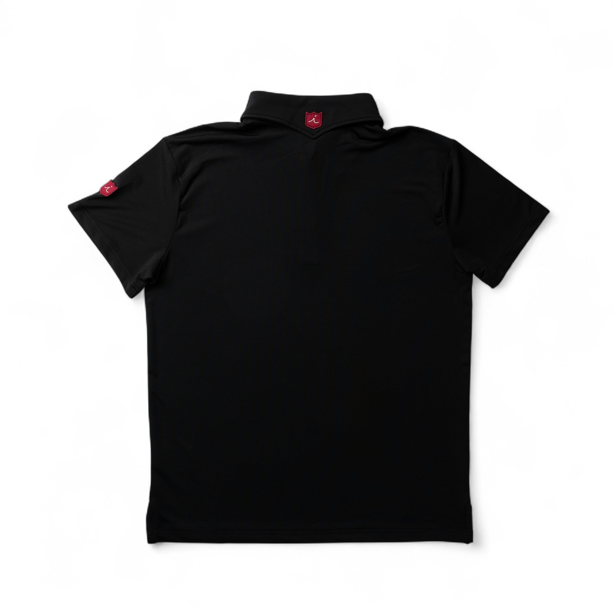 Iliac Golf WOMEN Polo Shirts Solid Series Black イリアック レディス ポロシャツ ソリッドシリーズ ブラック