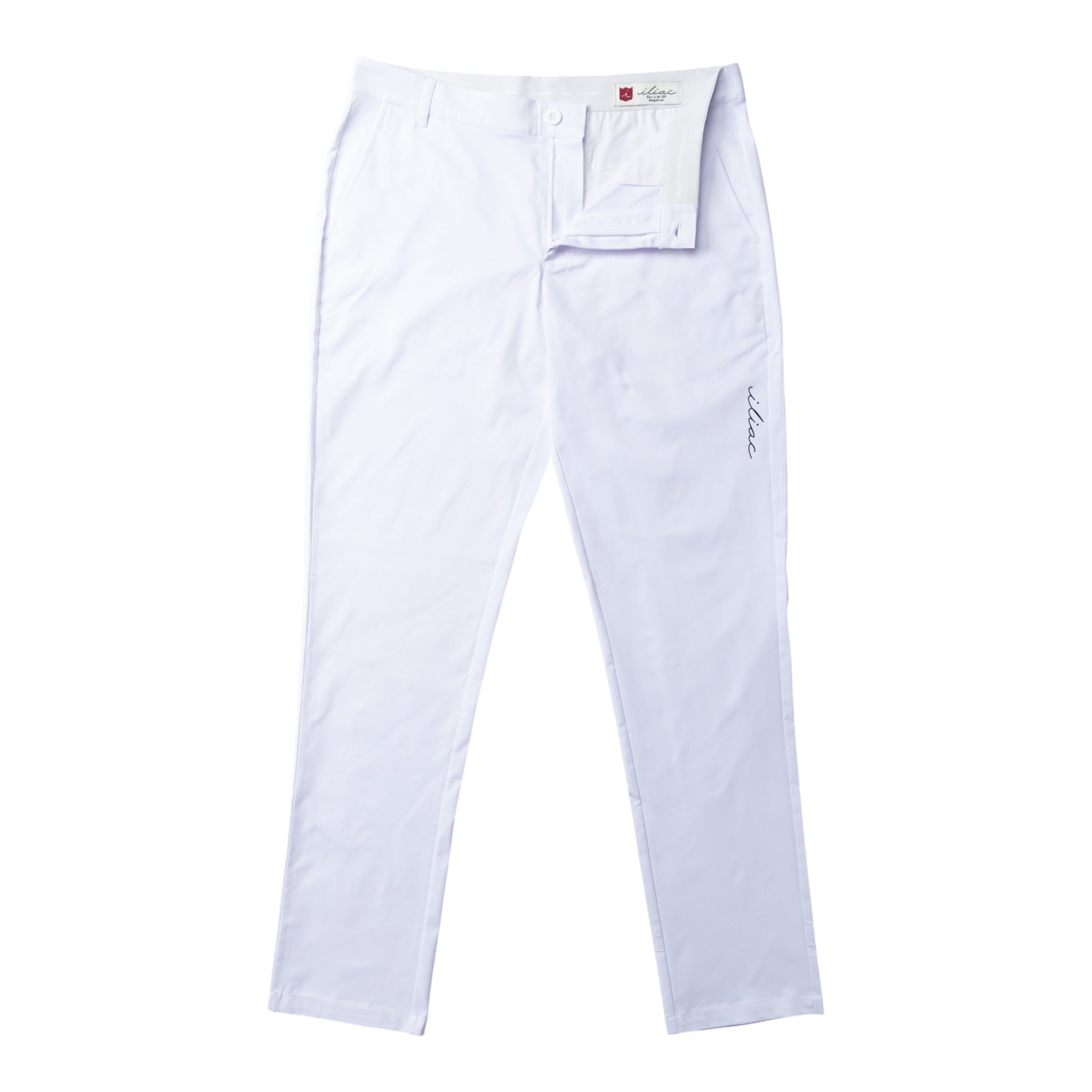 Iliac Golf Tapered Pants 4Way Strech White イリアック テーパードパンツ 4Wayストレッチ ホワイト