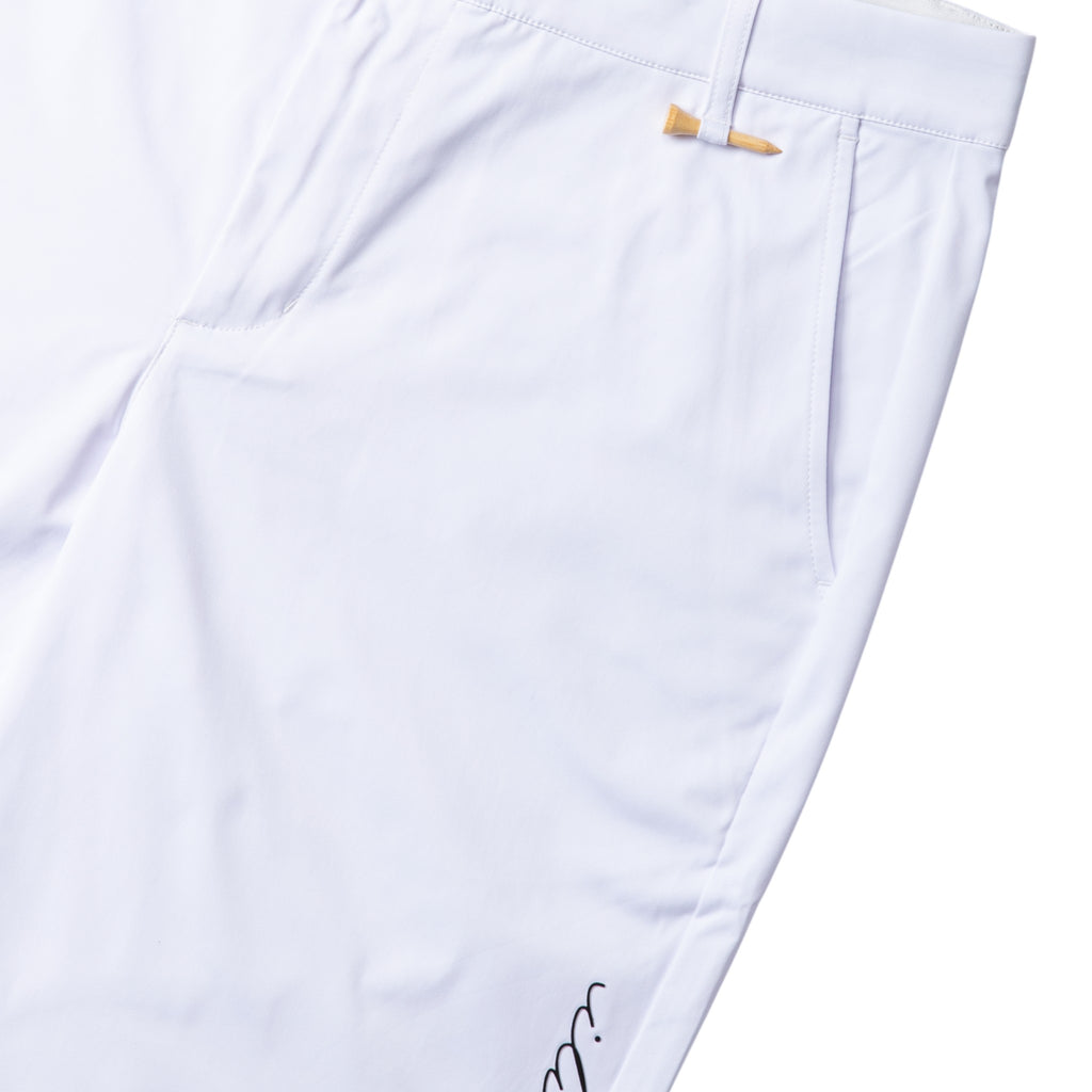Iliac Golf Tapered Pants 4Way Strech White イリアック テーパードパンツ 4Wayストレッチ ホワイト
