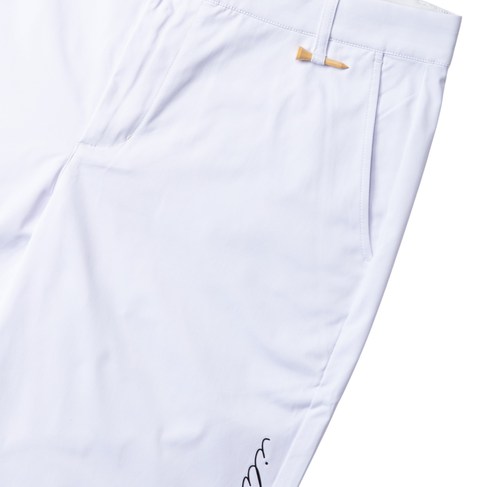Iliac Golf Tapered Pants 4Way Strech White イリアック テーパードパンツ 4Wayストレッチ ホワイト