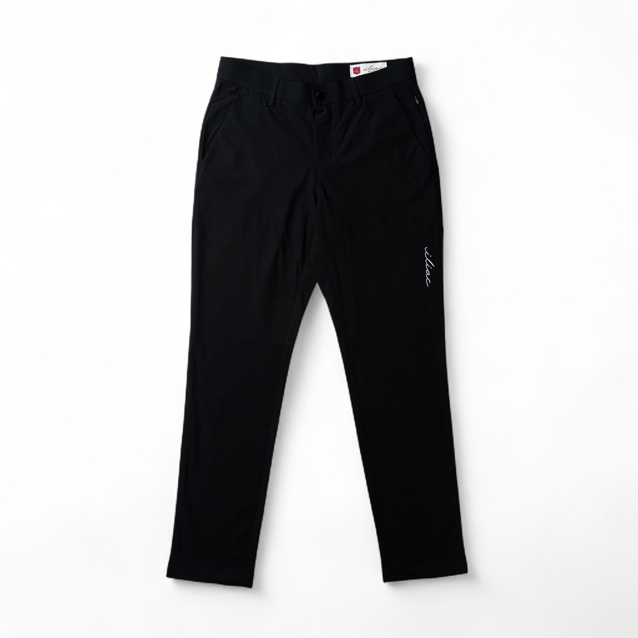 Iliac Golf Tapered Pants 4Way Strech Black イリアック テーパードパンツ 4Wayストレッチ ブラック