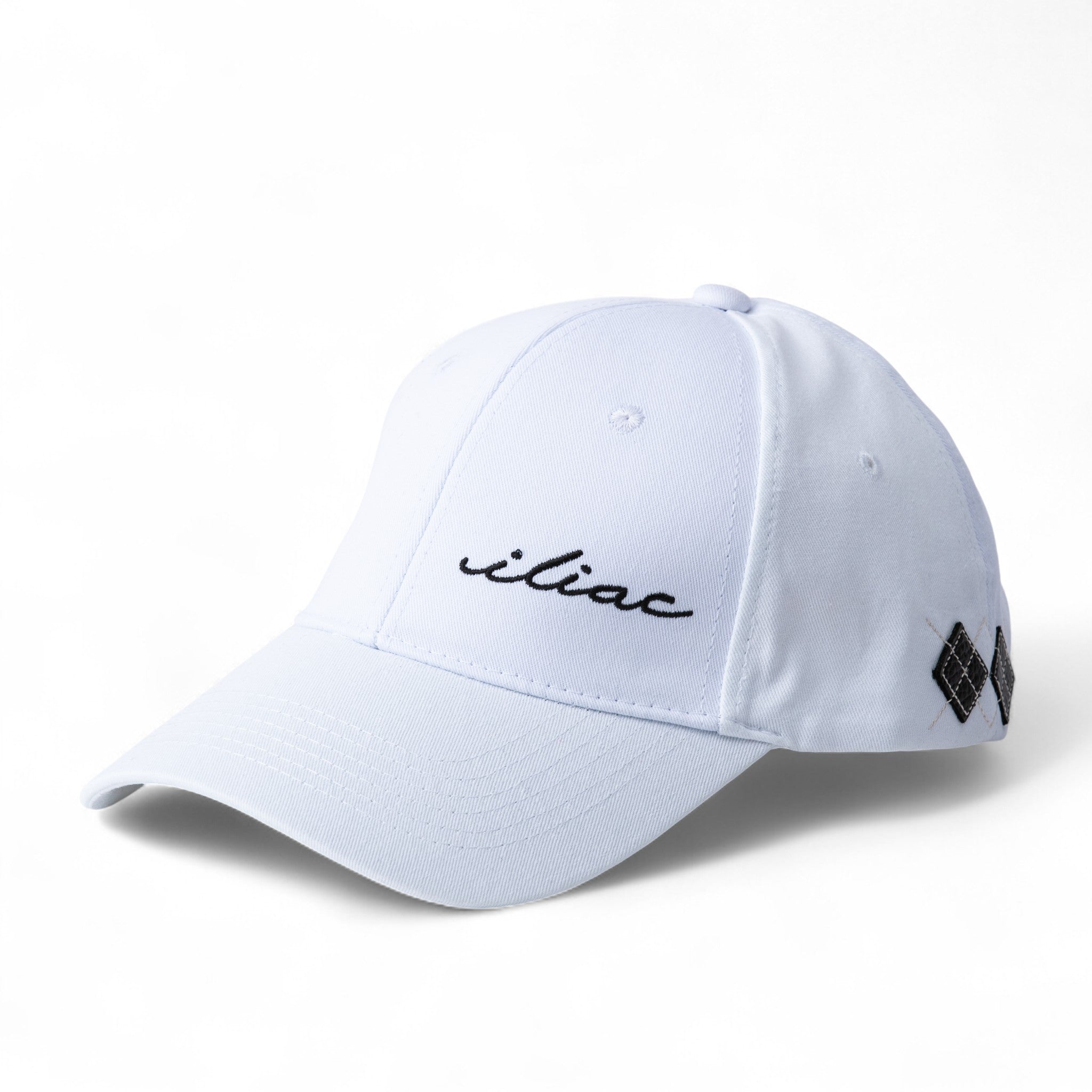 Iliac Golf Cap Script White イリアックゴルフ  キャップ スクリプト ホワイト