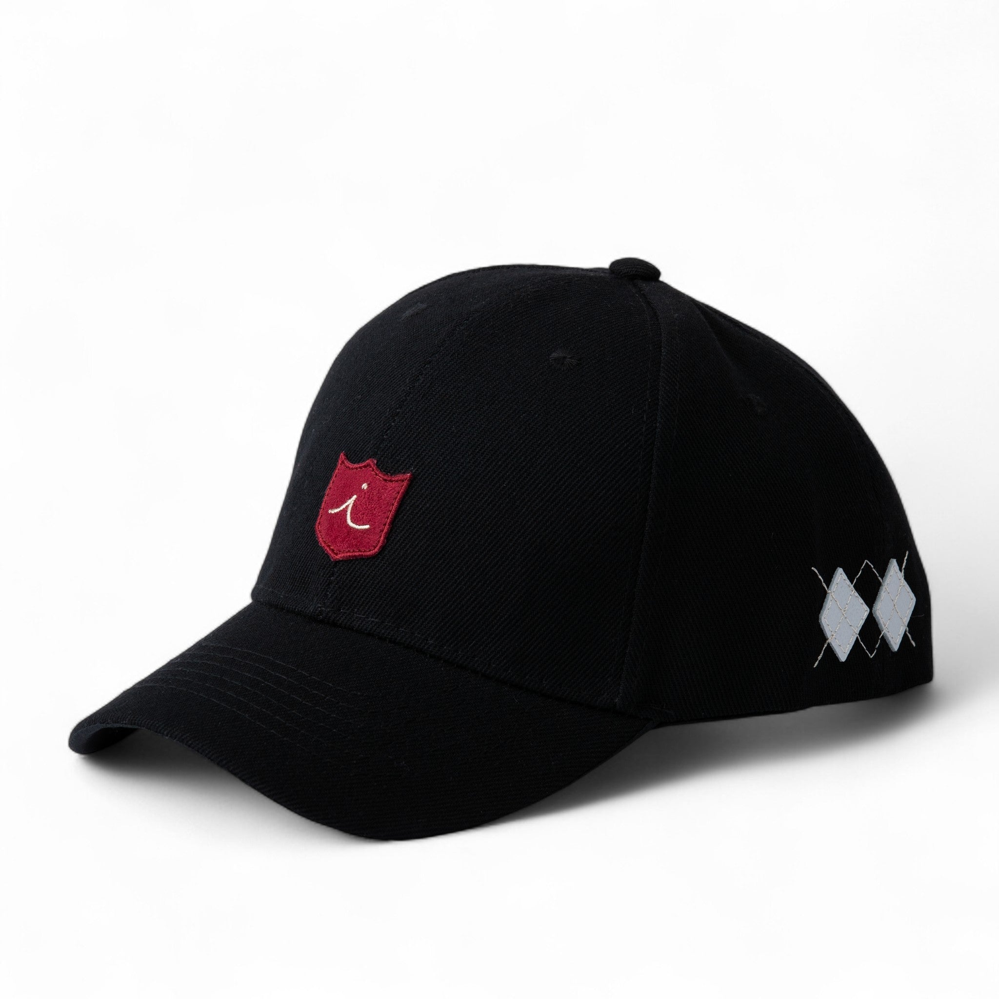 Iliac Golf Cap Crest Black イリアックゴルフ  キャップ クレスト ブラック