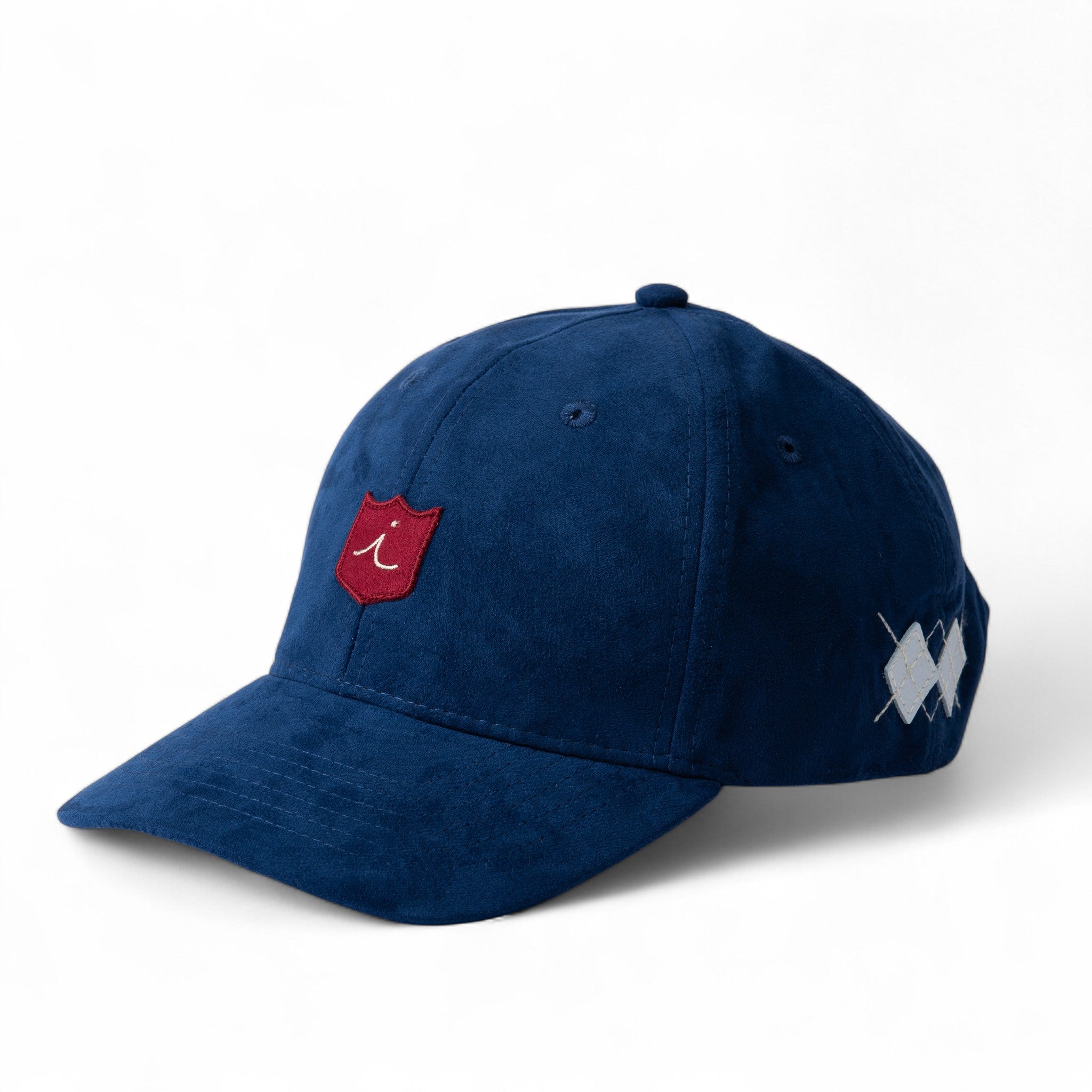 Iliac Golf Cap Suede Navy イリアックゴルフ  キャップ スエード ネイビー