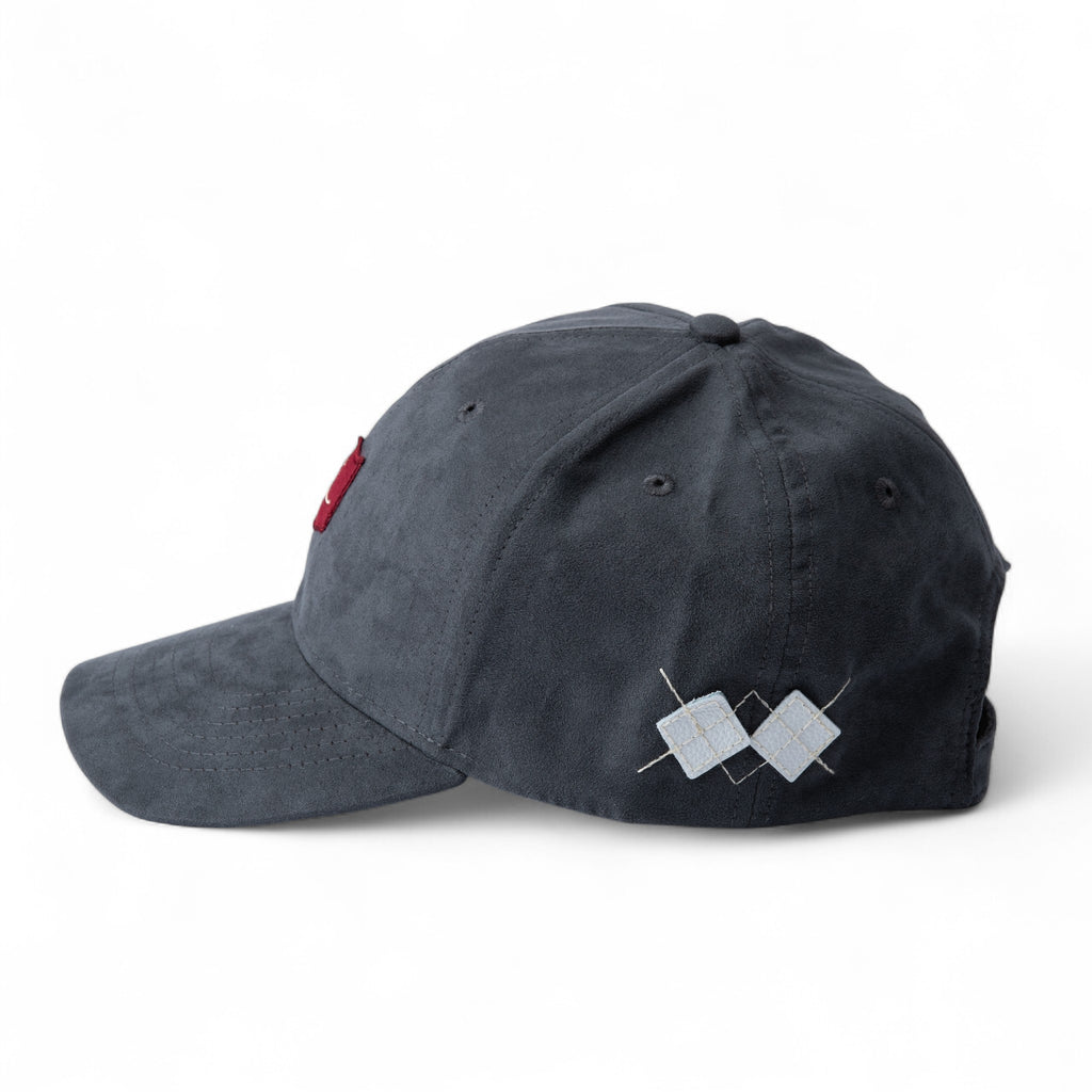 Iliac Golf Cap Suede Gray イリアックゴルフ  キャップ スエード グレー