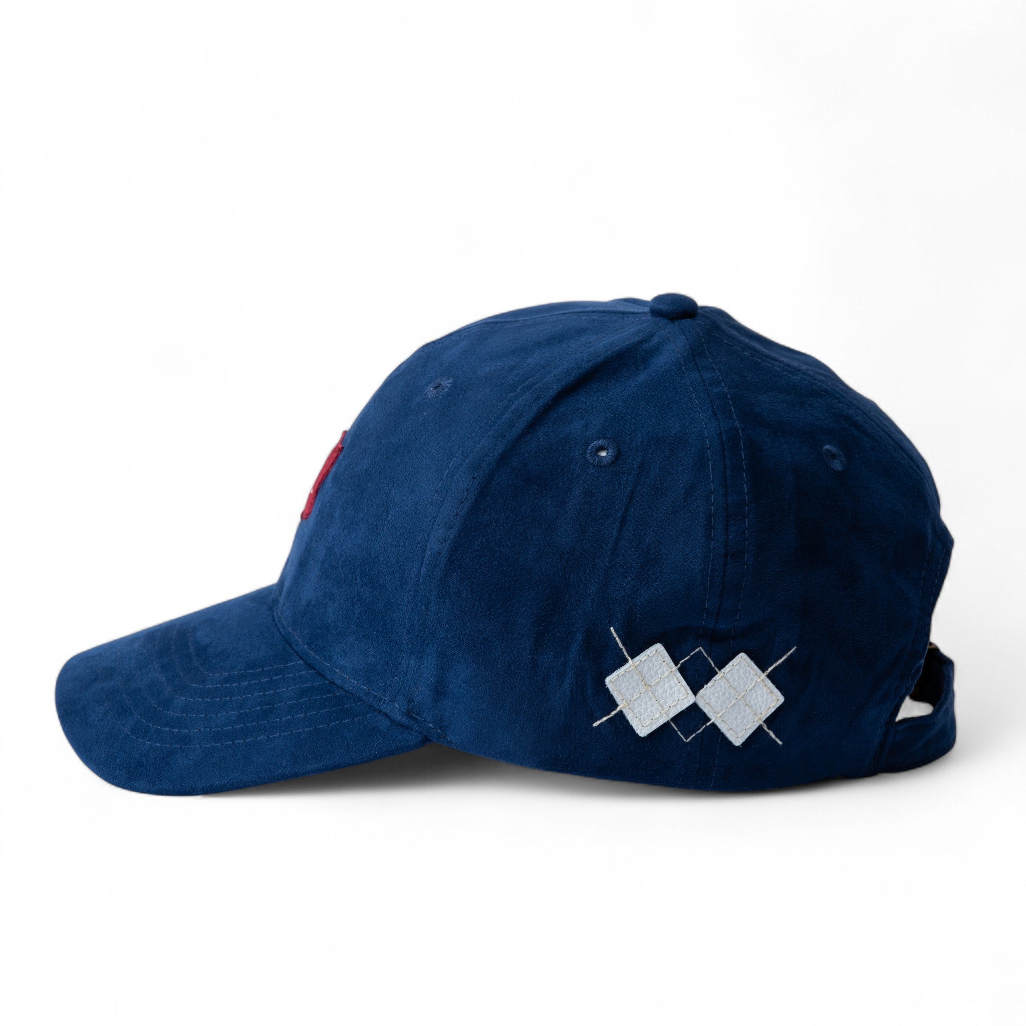Iliac Golf Cap Suede Navy イリアックゴルフ  キャップ スエード ネイビー