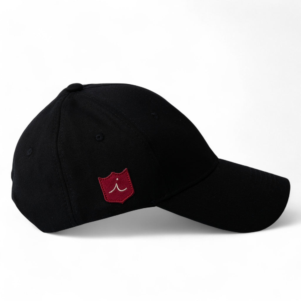 Iliac Golf Cap Script Black イリアックゴルフ  キャップ スクリプト ブラック