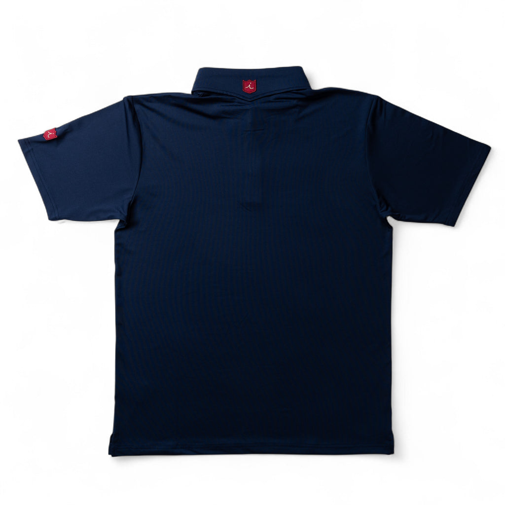 Iliac Golf Polo Shirts Solid Series Navy イリアック ポロシャツ ソリッドシリーズ ネイビー