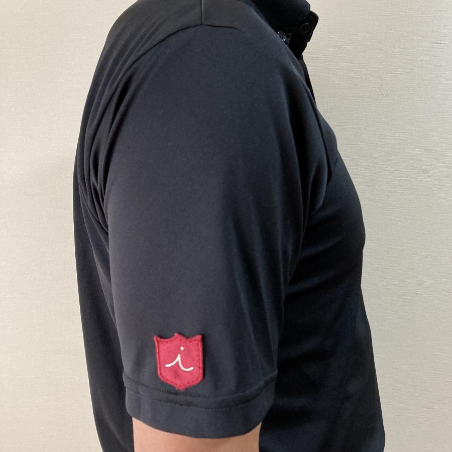 Iliac Golf Shirts/ THE SOLID SERIES: BLACK/ ｲﾘｱｯｸ ｺﾞﾙﾌ ｼｬﾂ ｿﾘｯﾄﾞｼﾘｰｽﾞ: ﾌﾞﾗｯｸ