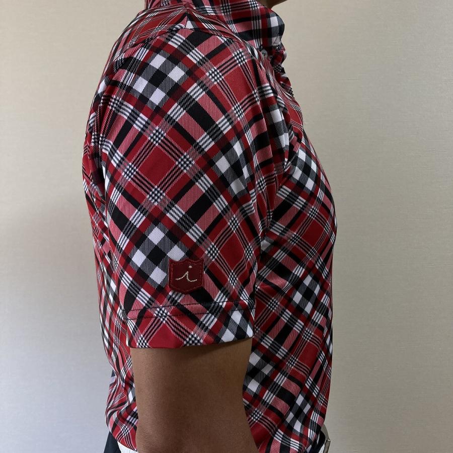 Iliac Golf Shirts/Sｻｲｽﾞ特集/PARIS: 赤ﾁｪｯｸ/ ｲﾘｱｯｸ ｺﾞﾙﾌ ｼｬﾂ ﾊﾟﾘｽ