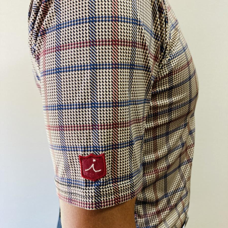 Iliac Golf Shirts/Sｻｲｽﾞ特集/PARIS: ﾌﾞﾗｳﾝﾁｪｯｸ/ ｲﾘｱｯｸ ｺﾞﾙﾌ ｼｬﾂ ﾊﾟﾘｽ