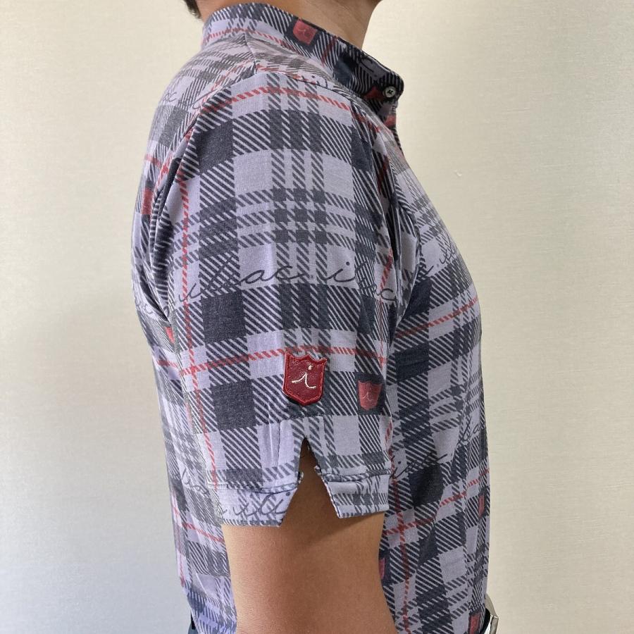 Iliac Golf Shirts/Sｻｲｽﾞ特集/IMOCK: ｸﾞﾚｰﾁｪｯｸ/ ｲﾘｱｯｸ ｺﾞﾙﾌ ｼｬﾂ IMOCK
