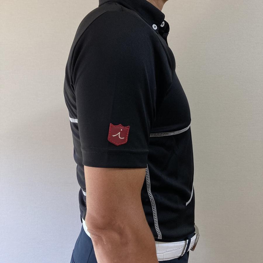 Iliac Golf Shirts/Sｻｲｽﾞ特集/ARTIST: 黒+ｽﾃｯﾁ/ ｲﾘｱｯｸ ｺﾞﾙﾌ ｼｬﾂ ｱｰﾃｨｽｼﾘｰｽﾞ