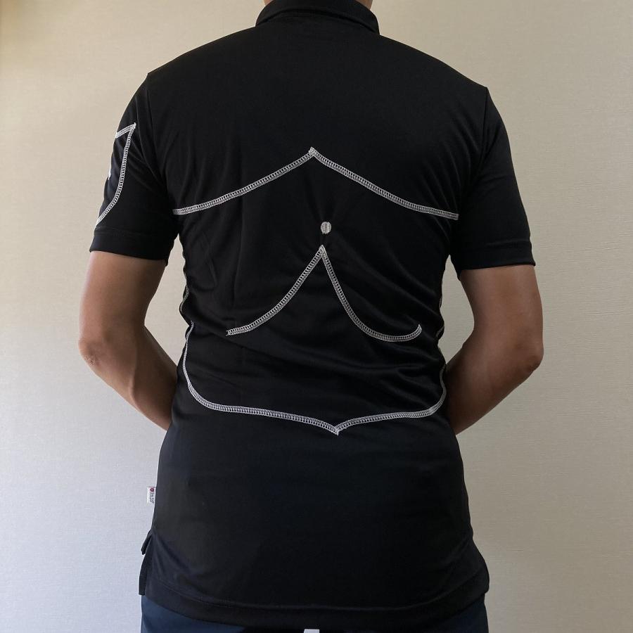 Iliac Golf Shirts/Sｻｲｽﾞ特集/ARTIST: 黒+ｽﾃｯﾁ/ ｲﾘｱｯｸ ｺﾞﾙﾌ ｼｬﾂ ｱｰﾃｨｽｼﾘｰｽﾞ